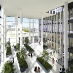 skygarden arnulfpark - ausblick skylobby