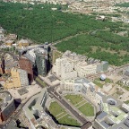 leipziger platz - luftbildmontage